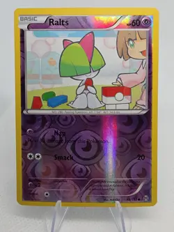 Ralts 68/162 Pokemon Breakthrough Reverse Holo Common TCG LP - Image 1