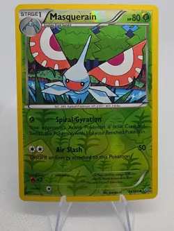 Pokemon XY Primal Clash Masquerain Reverse Holo 14/160 - Image 1