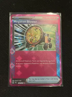 Pokemon TCG Megaton Blower Surging Sparks 182/191 Ace Spec NM-Mint - Image 1