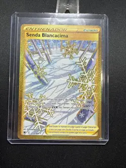Astral Radiance Pokemon TCG Gold Trainer Path to the Peak 213/189 SPANISH! (NM) - Image 3