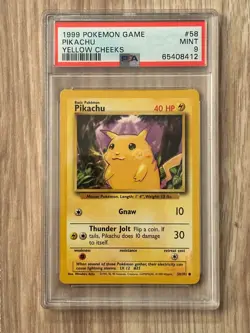 Pokemon Game Pikachu Yellow Cheeks PSA9 #65408412 - Image 3