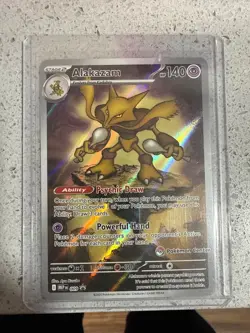 Alakazam 009 Pokemon Center Stamped Promo - Image 1
