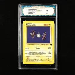 TQG 9 MINT 2000 Pokemon ENG Magnemite #60/82 C - Image 1