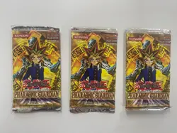 Yu-Gi-Oh! Pharaonic Guardian LOT OF 3 - 1st Edition Booster Packs SEALED - Image 1