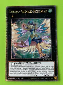 Lyrilusc - Assembled Nightingale - RA04-EN069 - Quarter Century Secret - YuGiOh - Image 1