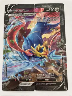 Pokemon Zacian V-UNION 4-Card VUnion Complete Set TCG Collectible Ultra Rare - Image 1