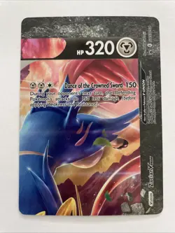 Pokemon Zacian V-UNION 4-Card VUnion Complete Set TCG Collectible Ultra Rare - Image 3
