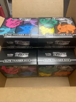 POKEMON EMPTY ETB CASE - 6 Crown Zenith & 4 Evolving Skies - No Packs or Sleeves - Image 2