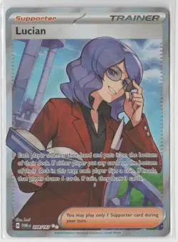Lucian 208/167 Pokemon TCG S&V Twilight Masquerade Ultra Rare Trainer English - Image 1