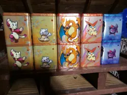 Pokemon Empty Stacking Tins Lot Of 10 - Image 2