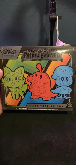 Pokemon Paldea Evolved Elite Trainer Box Sealed - Image 1