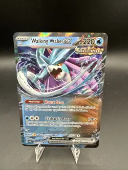 Walking Wake ex 050/162 NM Ultra Rare Holo – 2024 Pokemon TCG Temporal Forces - Image 1