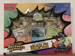 Pokemon Prismatic Evolutions Poster And Ascended Heroes Deluxe Pin Collection x2 - Image 4