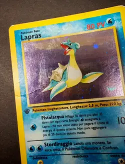 Lapras Holo Fossil 1a Edizione 10/62 ITA - Carta Pokemon Rara Olografica - Image 3