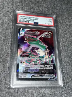 Pokemon Rayquaza VMAX TG20/TG30 Swsh12: Silver Tempest PSA 9 110412041 - Image 1