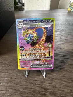 Pokemon TCG Alolan Exeggutor ex SIR 242/191 SV08: Surging Sparks Near Mint New - Image 1