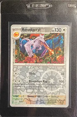 Aerodactyl Reverse Holo Rare 142/165 Pokemon TCG Scarlet & Violet 151 Free Ship - Image 3