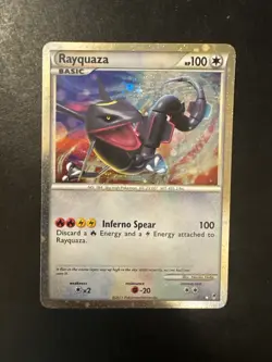 2011 POKEMON CALL OF LEGENDS #SL10 RAYQUAZA-HOLO - Image 1