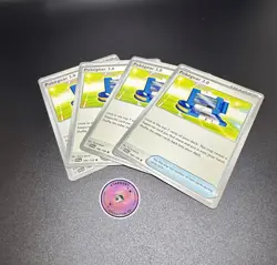 4x Pokegear 3.0 186/198 x4 - Scarlet & Violet - Pokemon TCG - Playset - Image 1