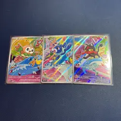 Pokemon 2026 First Partner Collection Series 1 Promos GEN 7 STARTER SET - Image 1