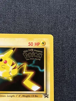 Pokemon TCG Pikachu Wizards Black Star 4 Promos Regular Rare Lightly Played - Image 4