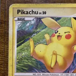 Pokemon Pikachu 70/100 Diamond & Pearl Stormfront MP Pokemon TCG 2008 - Image 2