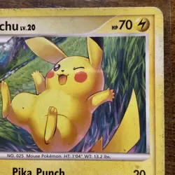 Pokemon Pikachu 70/100 Diamond & Pearl Stormfront MP Pokemon TCG 2008 - Image 3