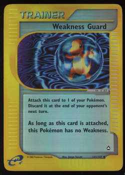 Pokemon 2002 - Aquapolis - Weakness Guard - Reverse Holo - 120/147 - Image 1