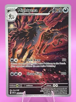 Pokemon TCG Ascended Heroes Mightyena 243/217 IR English NM Pack Fresh - Image 1