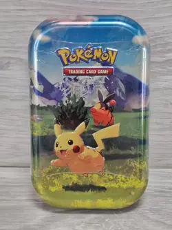 Pokemon TCG Ascended Heroes Mini Tin BRAND NEW SEALED Pikachu Tepig Artwork - Image 1