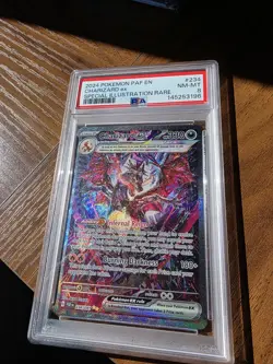 Charizard ex 234/091 POKEMON PALDEAN FATES 2024 EX PSA 8 NM-MT - Image 1