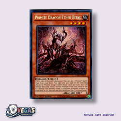 Primite Dragon Ether Beryl RA05-EN033 1st Edition Secret Rare NM Yu-Gi-Oh! - Image 1