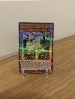 Yugioh - Danger!U JackalopeU Quarter Century Secret Rare - RA01-EN013 - Image 1