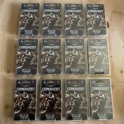 Lot Of 12 Sets WARHAMMER 40K CONQUEST CARD GAME GIFT OF THE ETHEREALS. #Box2 - Image 1