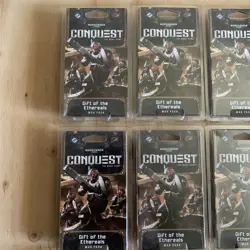 Lot Of 12 Sets WARHAMMER 40K CONQUEST CARD GAME GIFT OF THE ETHEREALS. #Box2 - Image 2