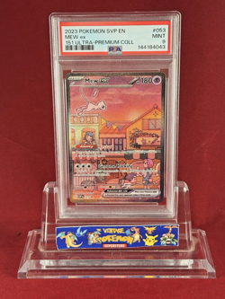 2023 Pokemon 151 SVP EN MEW ex Ultra Premium Collection UPC Card #053 PSA 9 - Image 1