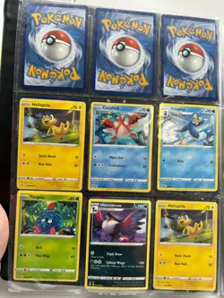 Pokemon TCG Card Bundle Binder 3 Mini Tins and Pikachu Plush Toy | C46 G257 - Image 5