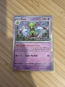 Pokemon Card Xatu 059 Black Star Stamped Promo Paradox Rift Near Mint - Image 1