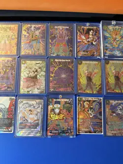 Dragon Ball Super Card Game Fusion World And Masters Card Lot - Image 2