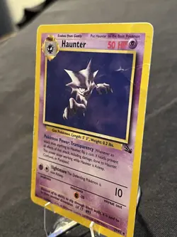 Pokemon TCG Haunter Fossil Set Unlimited Rare Non-Holo Card 21/62 - Image 3