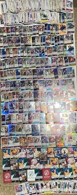 ONE PIECE Card Lot! About 1200! Alt Art, SR, R, Leader, Don, Holo, Sealed Promo - Image 1