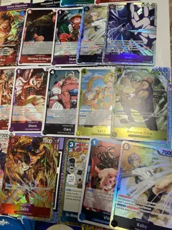 ONE PIECE Card Lot! About 1200! Alt Art, SR, R, Leader, Don, Holo, Sealed Promo - Image 5