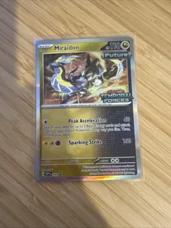 Pokemon Card TCG - Miraidon SVP092 - Temporal Forces - stamped Black Star Promo - Image 1