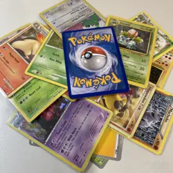 Pokemon TCG 100+ 1999-2012 NM-DG VINTAGE bulk Cards - Look For Holos and More! - Image 1