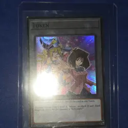 Konami Yu-Gi-Oh! Token: Tea & Dark Magician Girl TKNS-EN022 Holo Card - Image 2