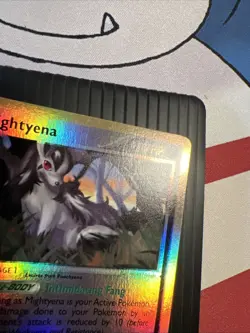 Pokemon TCG Mightyena EX Ruby and Sapphire Holo Rare Card 10/109 - Image 2