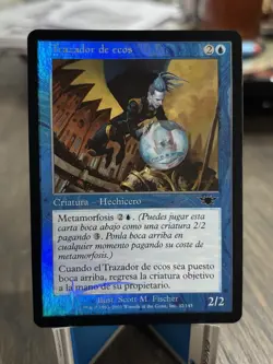 MTG Magic The Gathering Echo Tracer Spanish Legions Foil Common 37/145 2003 - Image 1