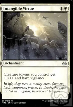 Intangible Virtue 9 UC Modern Masters 2017 Magic: The Gathering NM/M - Image 2
