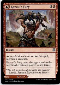 Kazuul's Fury Zendikar Rising Regular - Image 1