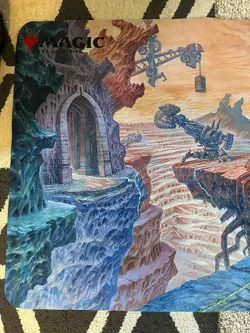 Magic The Gathering Double Masters 8 Ft Table Playmat Urza Lands Karn Ultra Pro - Image 5